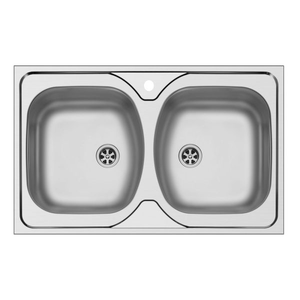 Chiuveta inox Ecoline CORE - inox 800mm*500mm