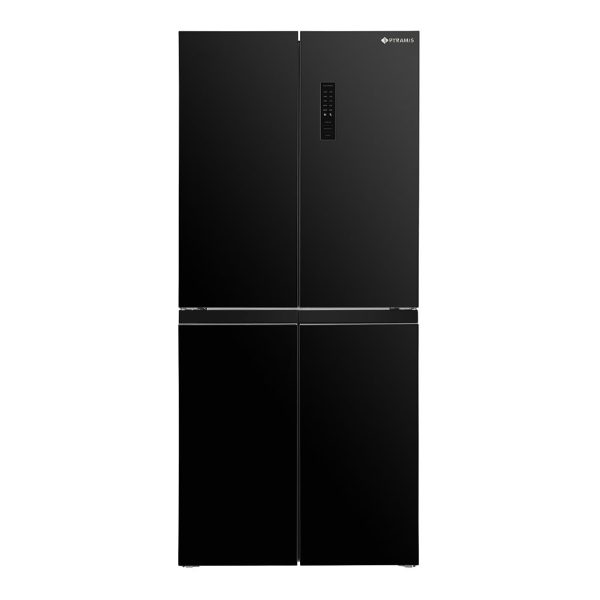 Side by Side Pyramis FSO199 Multi Door Black Glass