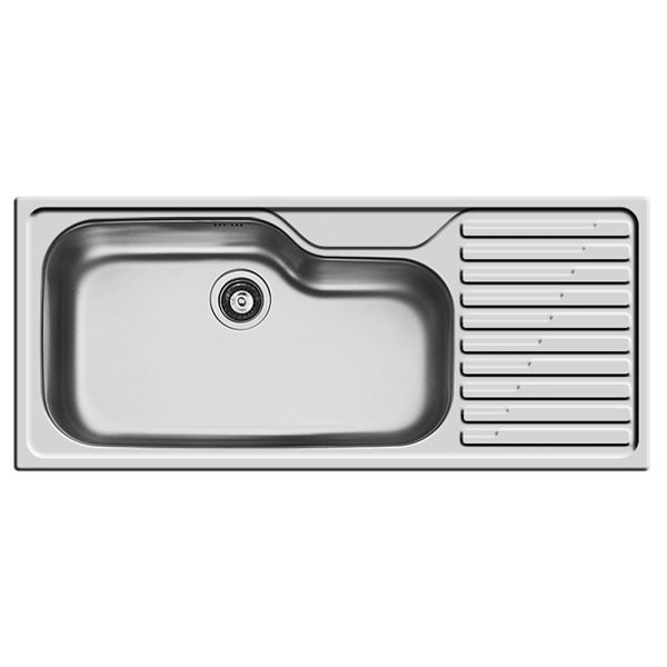 Chiuveta Inox TITAN 116x50 1B 1D LN