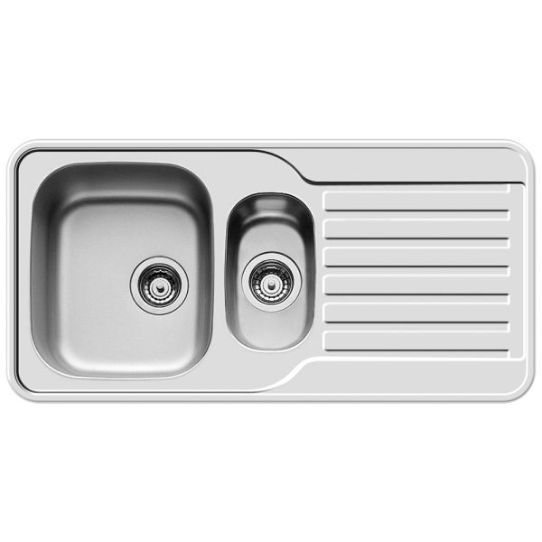 Chiuveta Inox SPACE MINI 96x48 1 1/2B 1D SM