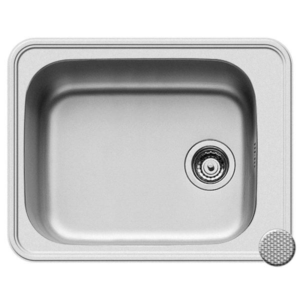 Chiuveta Inox SPACE PLUS 610mm*480mm