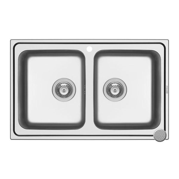 Chiuveta Inox Pyramis ALEA 790mm*500mm