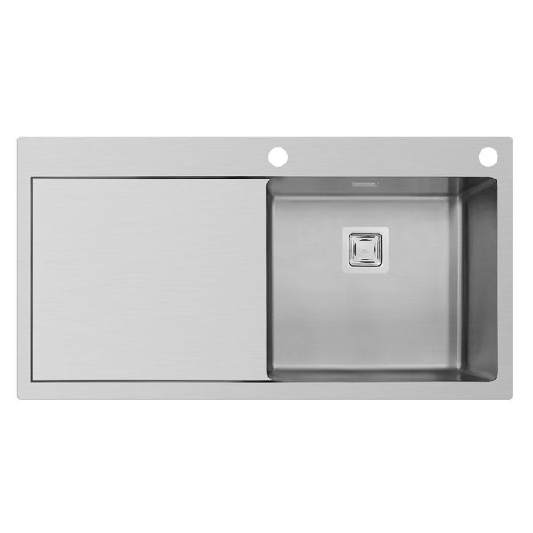 Chiuveta Inox Maronia 100x52 1B 1D DR LN