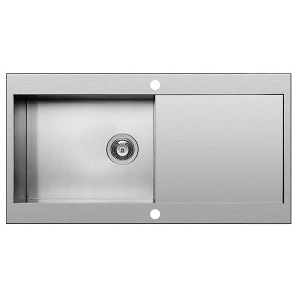 Chiuveta Inox MONDRIAN 100x53 1B 1D LN