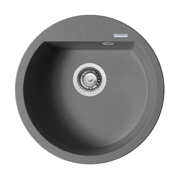Chiuveta Granit Alazia Ø51 1B Iron Grey