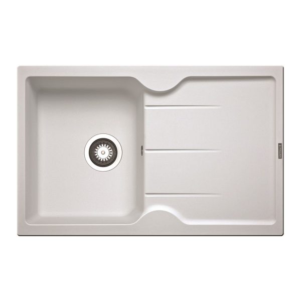 Chiuveta granit PORTOS 1B 1D 78x50 Alb