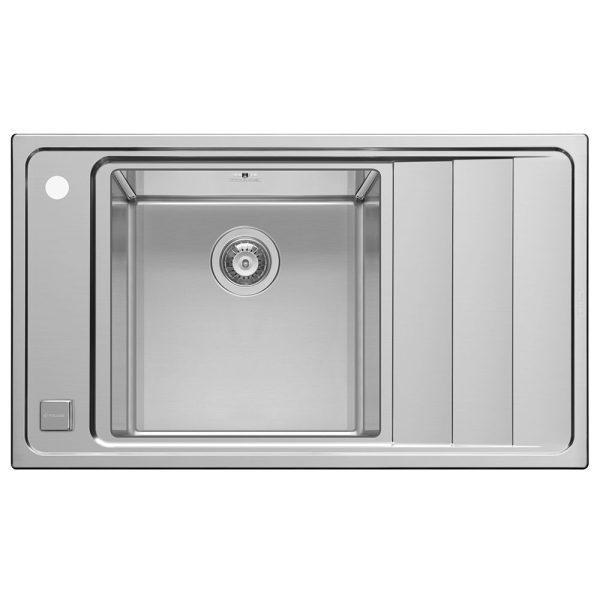 Chiuveta Inox Studio 86x50 1B 1D ST SM