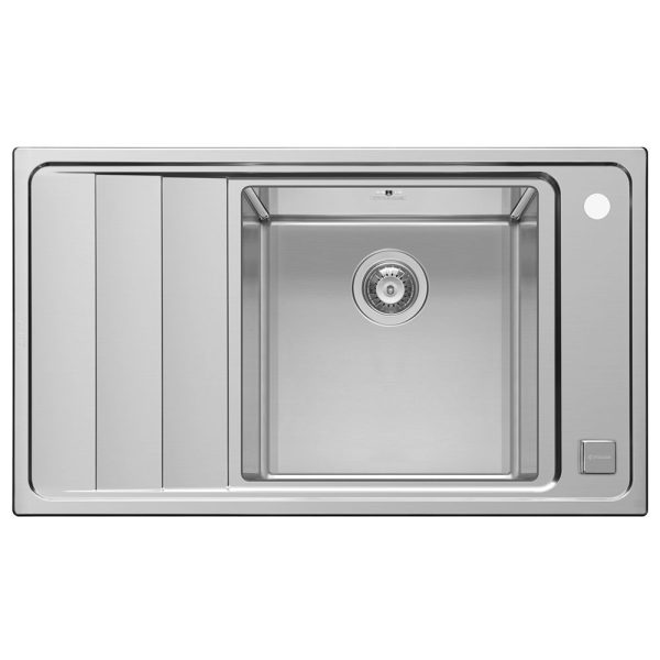 Chiuveta Inox Studio 86x50 1B 1D DR SM