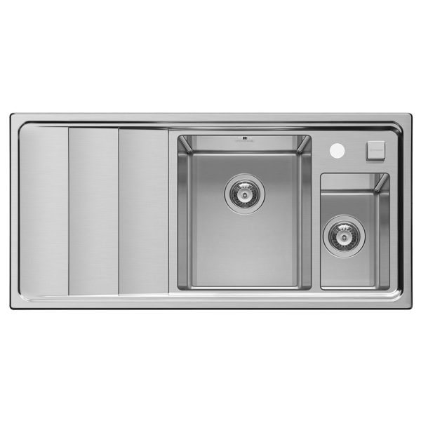 Chiuveta Inox Studio 100x50 1 1/2B 1D DR SM