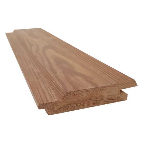Lambriu pin termotratat 21x100x2000 mm, imbinat in dinti, finisaj neted, montaj nut-feder