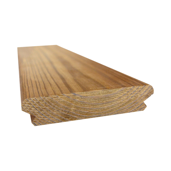 Deck pin termotratat 21x100x2000 mm, intreg, finisaj neted, montaj cu profil conector
