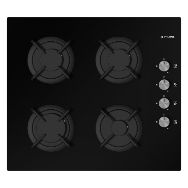 Plita Gaz 60CF 473 Sticla Neagra