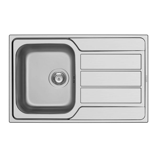 Chiuveta Inox ATHENA 79x50 1B 1D SM