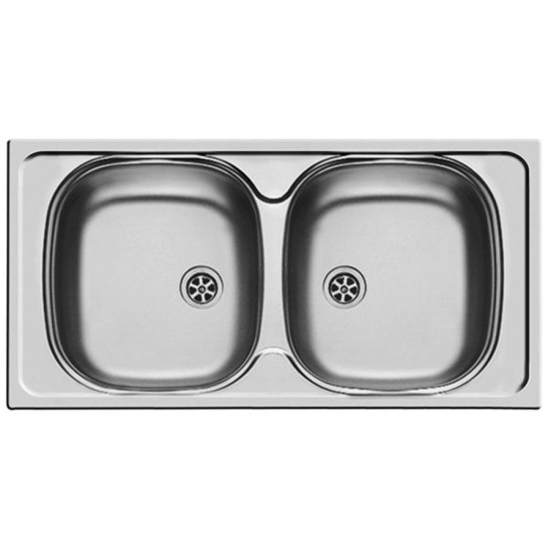 Chiuveta inox E33/33 86x43,5 2B SM