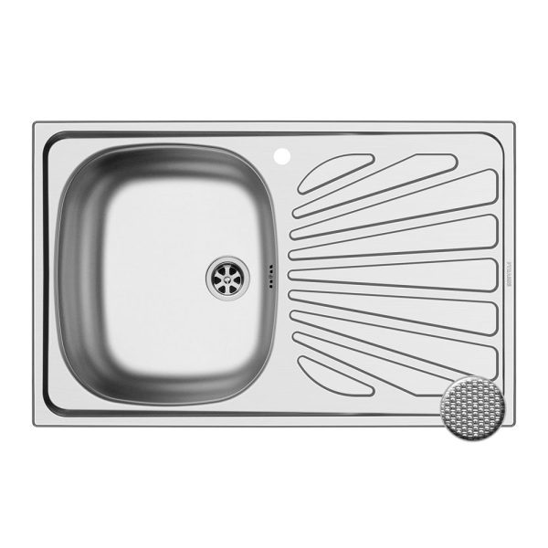 Chiuveta Inox Creta 755mm*480mm ST