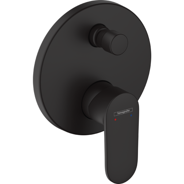 Hansgrohe Vernis Blend baterie cada dus incastrata negru mat