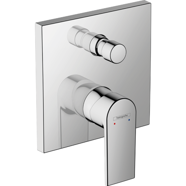 Hansgrohe Vernis Shape baterie cada-dus incastrata crom