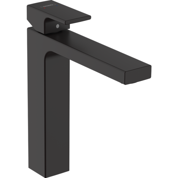 Hansgrohe Vernis Shape 190 bateria lavoar inalta fara ventil negru mat