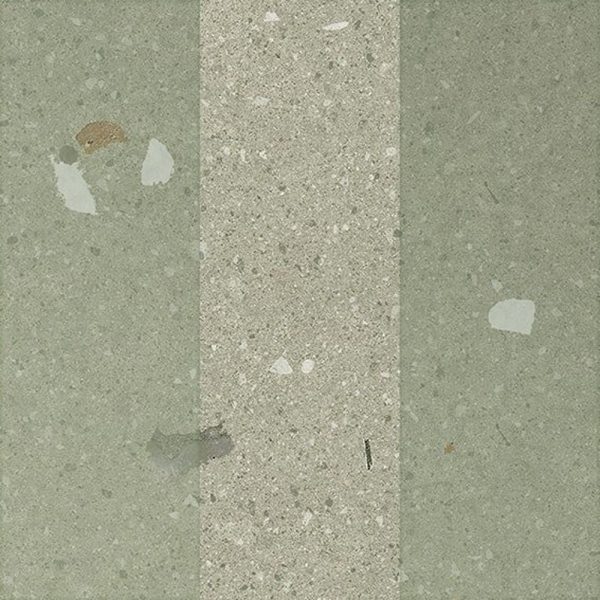 Arcana Eclair Menta 20x20 cm gresie portelanata, aspect terrazzo, nerectificata, finisaj mat