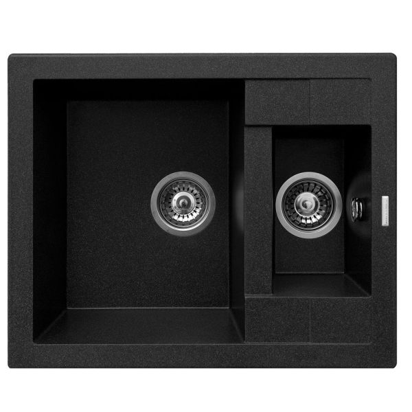 Chiuveta granit Studio 590*480 1 1/2 Negru