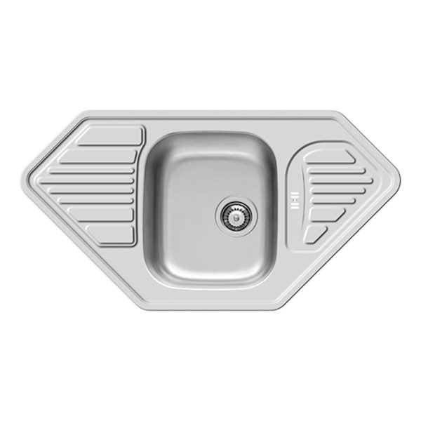 Chiuveta Inox MEDUSA CORNER 95x50 1B 2D SM