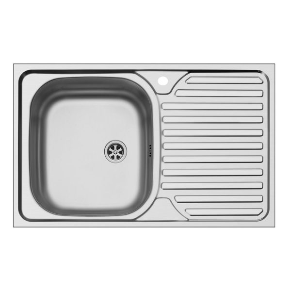 Chiuveta inox Ecoline CORE - inox 800mm*500mm ST