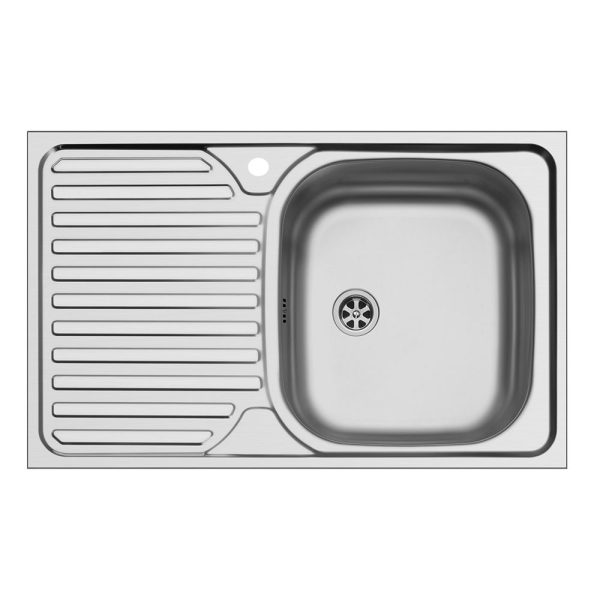 Chiuveta inox Ecoline CORE - inox 800mm*500mm DR