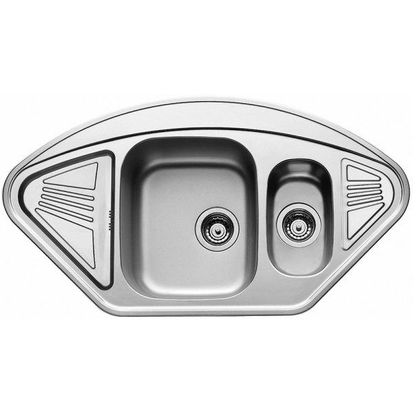 Chiuveta Inox Nefeli 102x55 1 1/2B 2D SM