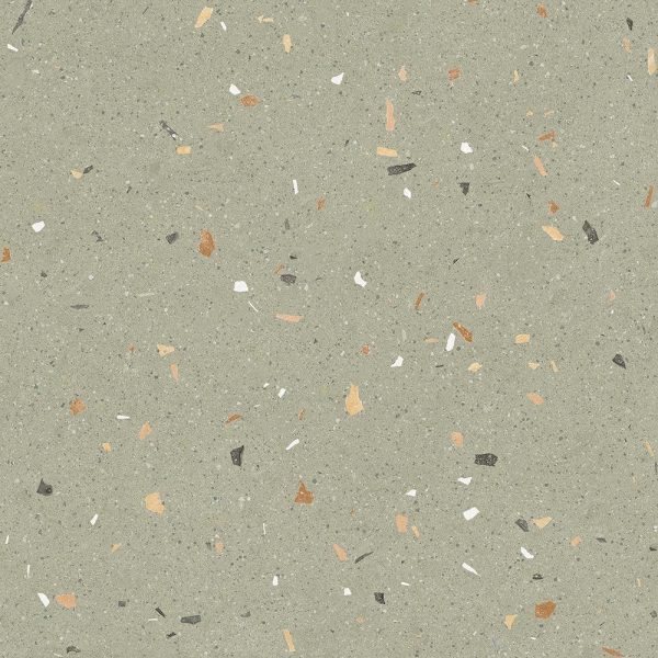 Arcana Croccante Menta 80x80 cm gresie portelanata, aspect terrazzo, rectificata, finisaj mat