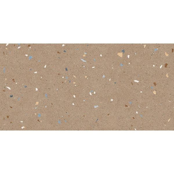 Arcana Croccante Nuez 60x120 cm gresie portelanata, aspect terrazzo, rectificata, finisaj mat