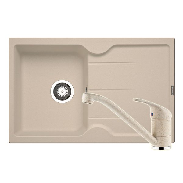 Set Chiuveta Porto + Baterie Modo Beige