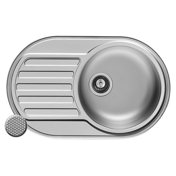 Chiuveta Inox SR MINI 765mm*480mm DR