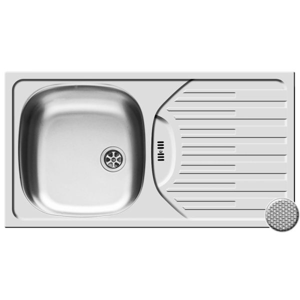 Chiuveta Inox ET78 Fork 780mm*435mm ST