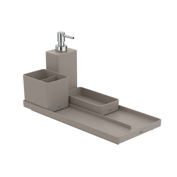 Roca Ona tavita accesorii baie pentru blat, beige nisip
