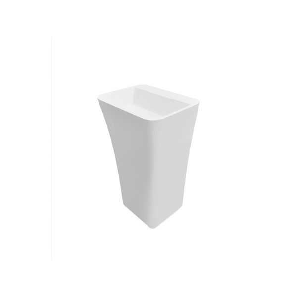 Besco Assos S-Line Glam lavoar freestanding 50x40 cm, mineral DuraBe, Gold