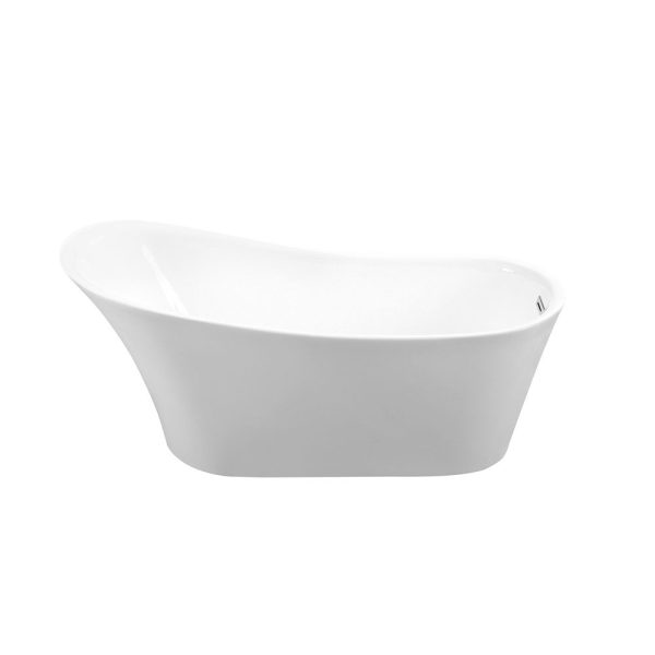 Besco Calima cada freestanding 170x74 cm, acril, alb