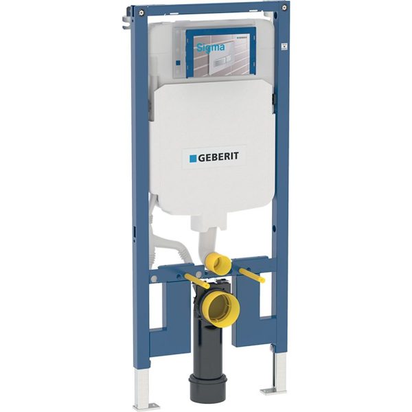 Geberit Duofix Sigma UP320 rezervor incastrat 8 cm grosime, cu cadru si actionare frontala, H 114 cm