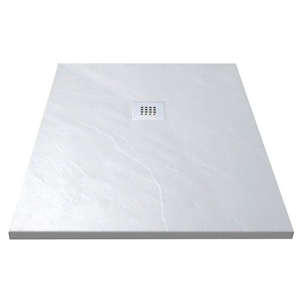 Imperma Dalia cadita dus 100x100 cm, compozit, sifon inclus, alb