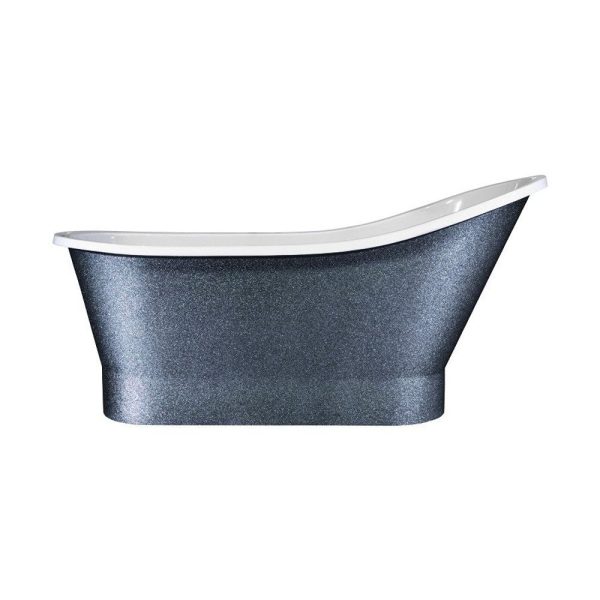 Besco Gloria Gold cada freestanding 160x68 cm, mineral DuraBe, Graphite