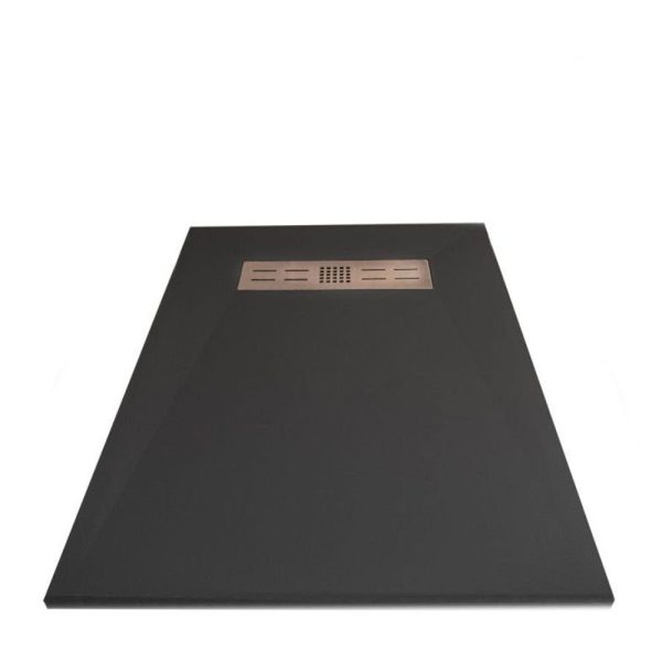Imperma Senia cadita dus 100x100 cm, compozit, sifon inclus, antracit