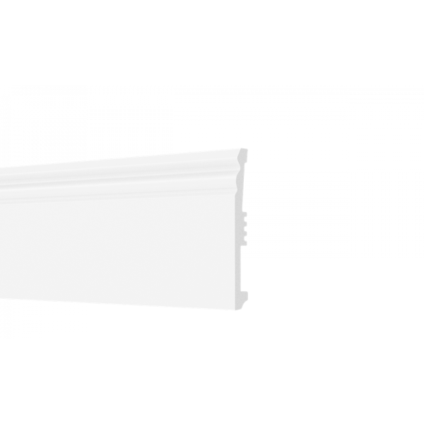 Arbiton Stiq XL STX120 plinta alba duropolimer h=100 mm
