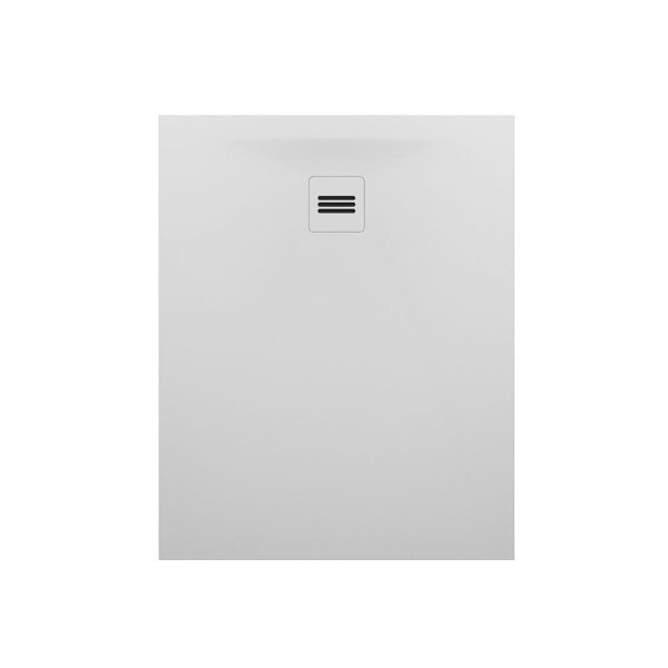 Riho Velvet Sole cadita dus 80x100 cm, Solid Surface, alb mat