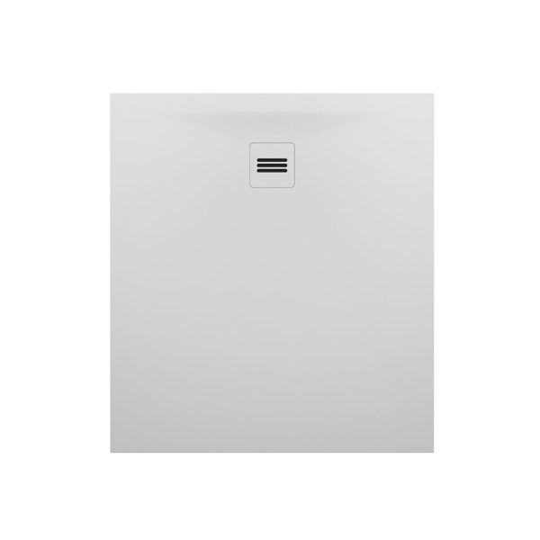 Riho Velvet Sole cadita dus 90x100 cm, Solid Surface, alb mat