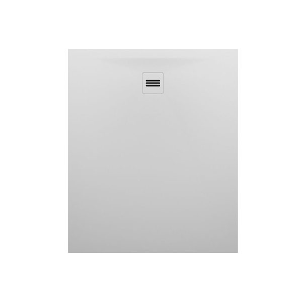 Riho Velvet Sole cadita dus 100x120 cm, Solid Surface, alb mat