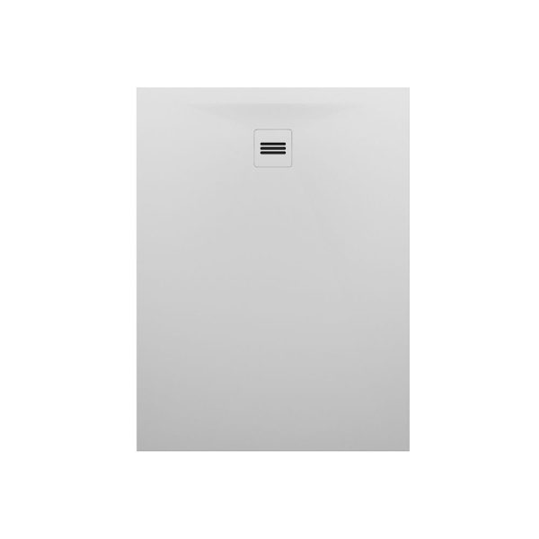 Riho Velvet Sole cadita dus 90x120 cm, Solid Surface, alb mat