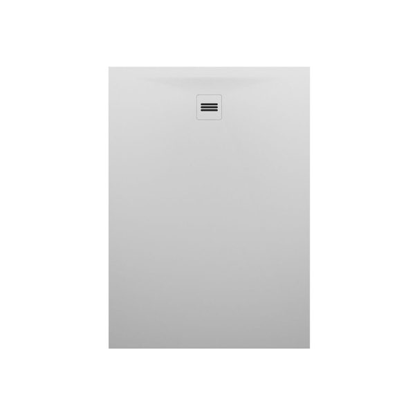 Riho Velvet Sole cadita dus 100x140 cm, Solid Surface, alb mat