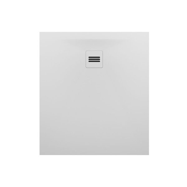 Riho Velvet Sole cadita dus 80x90 cm, Solid Surface, alb mat