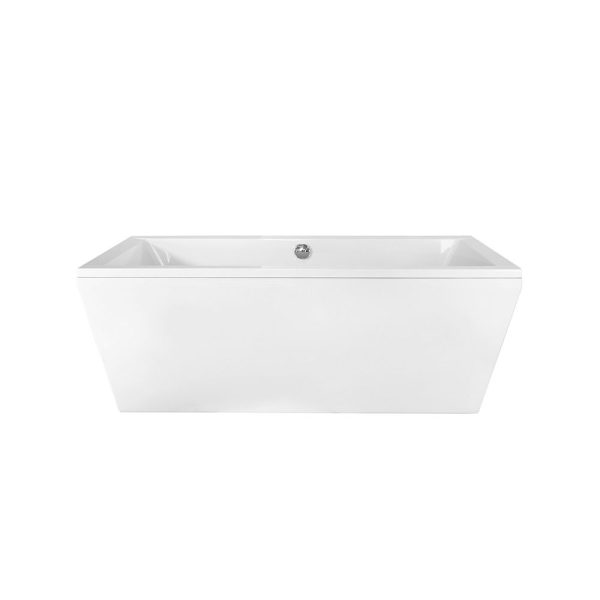 Besco Vera cada freestanding 180x80 cm, mineral sanitar, alb
