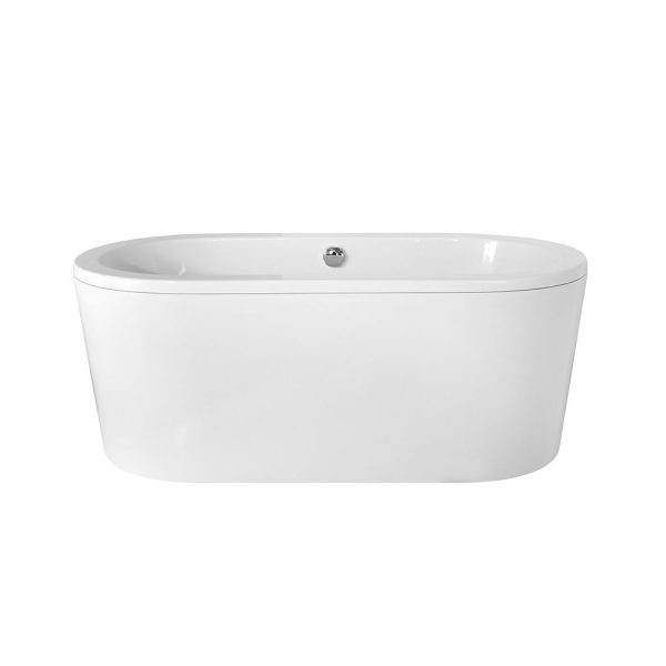 Besco Victoria cada freestanding 185x83 cm, mineral sanitar, alb