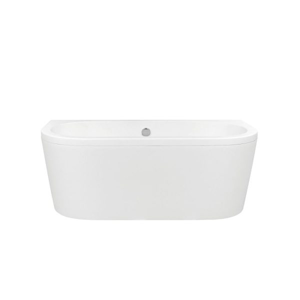 Besco Vista cada freestanding 150x75 cm, mineral sanitar, alb